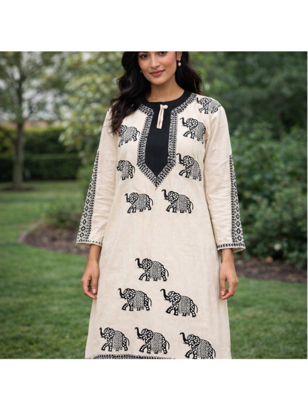 Linen India Kaftan